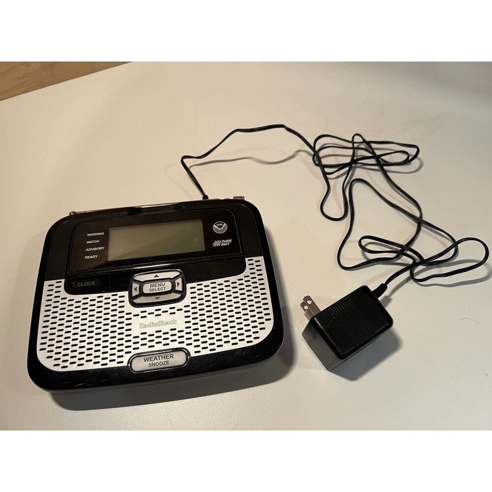 Radio Shack SAME NOAA Hazard Alert Weather Radio 12-262 OEM Adapter